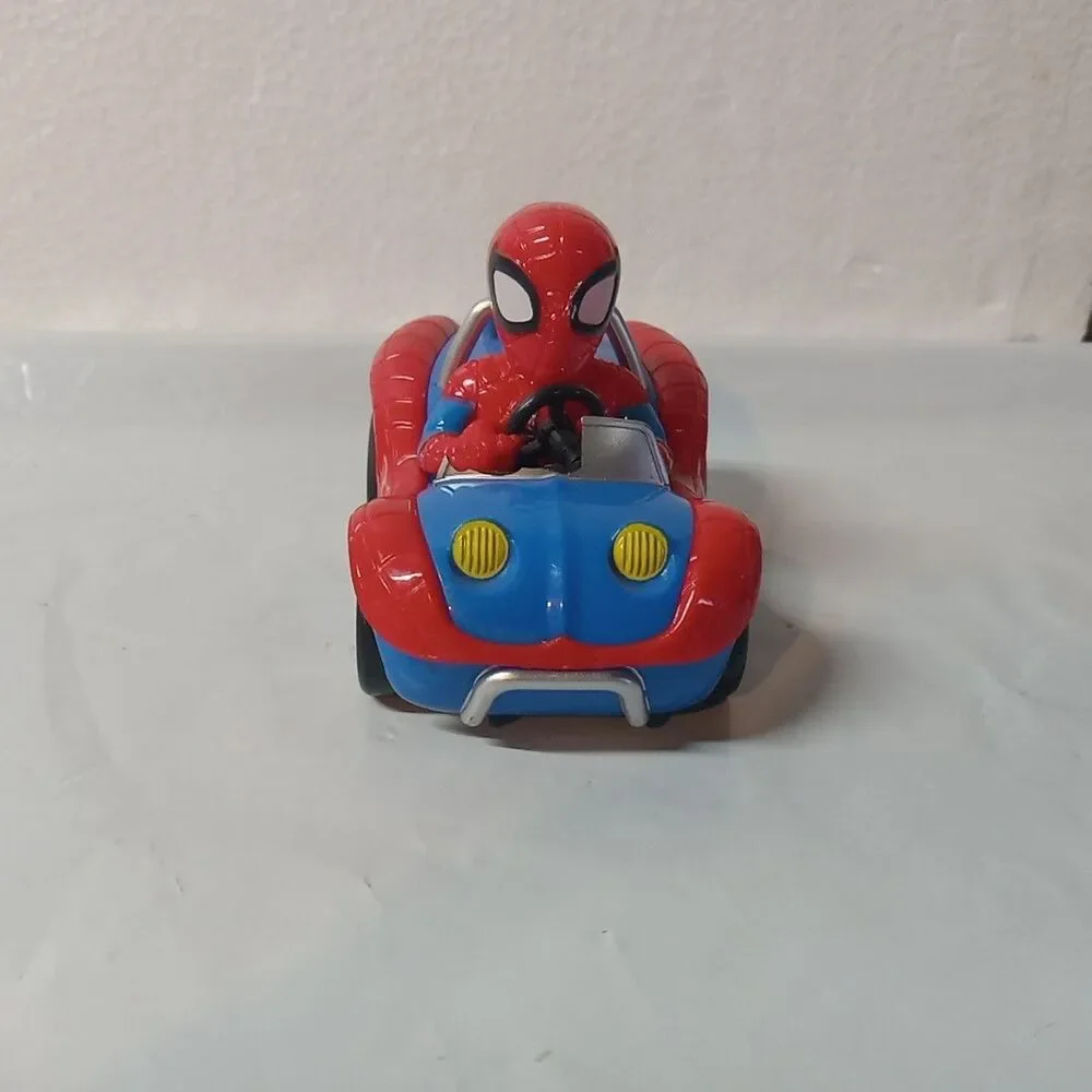 Spiderman Marvel Super‎ Hero Adventures Pull Back & Go Action Race Car Racer
